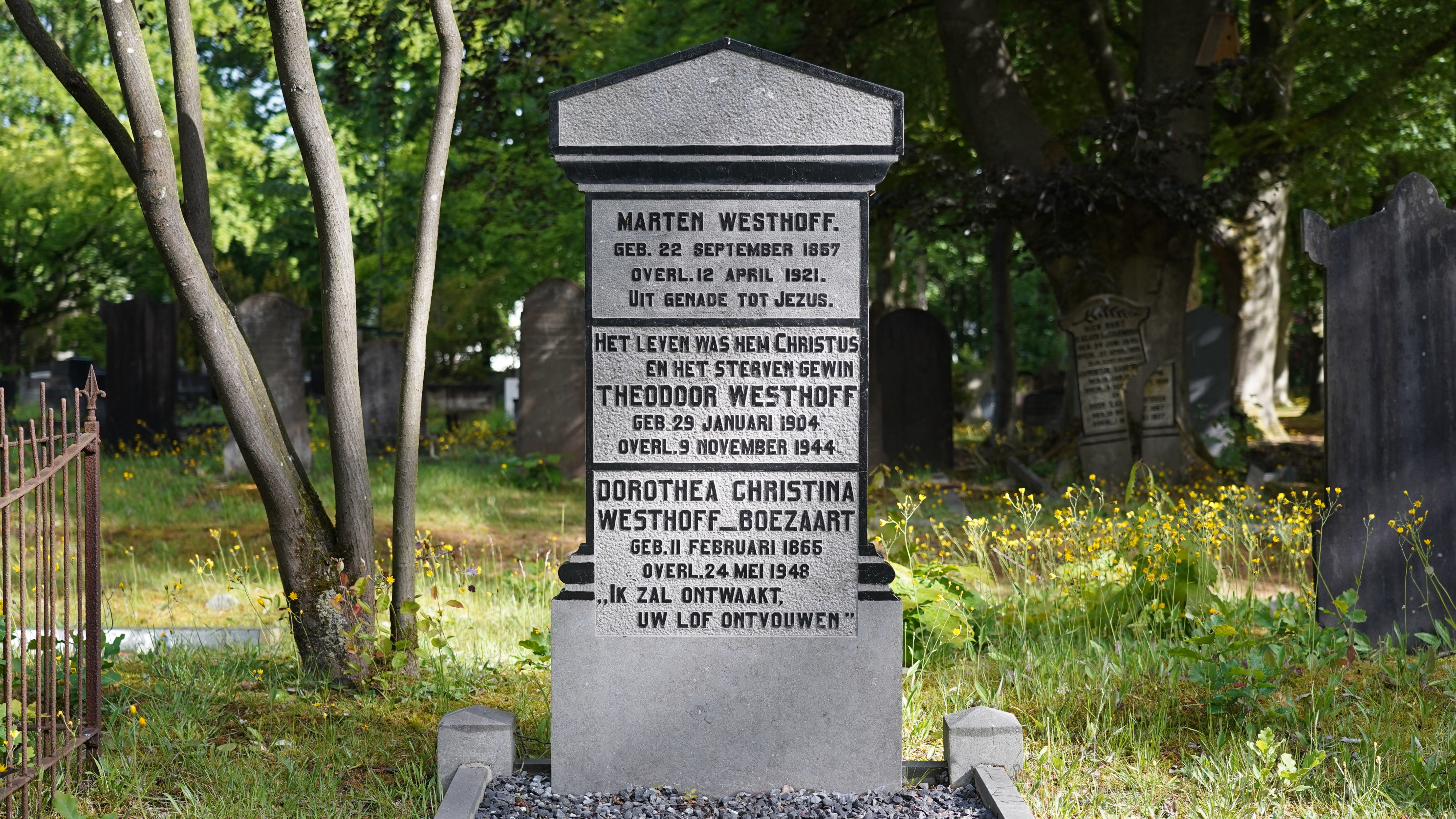 Graf van Theodoor Westhoff