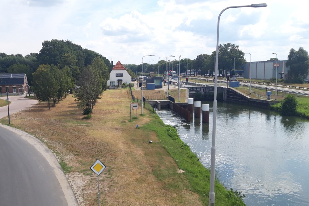 Sluis XI waar het gevecht plaatsvond