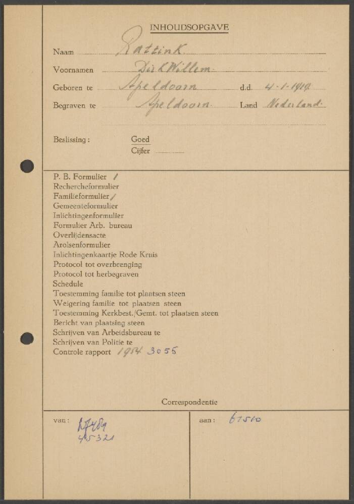 Historisch document
