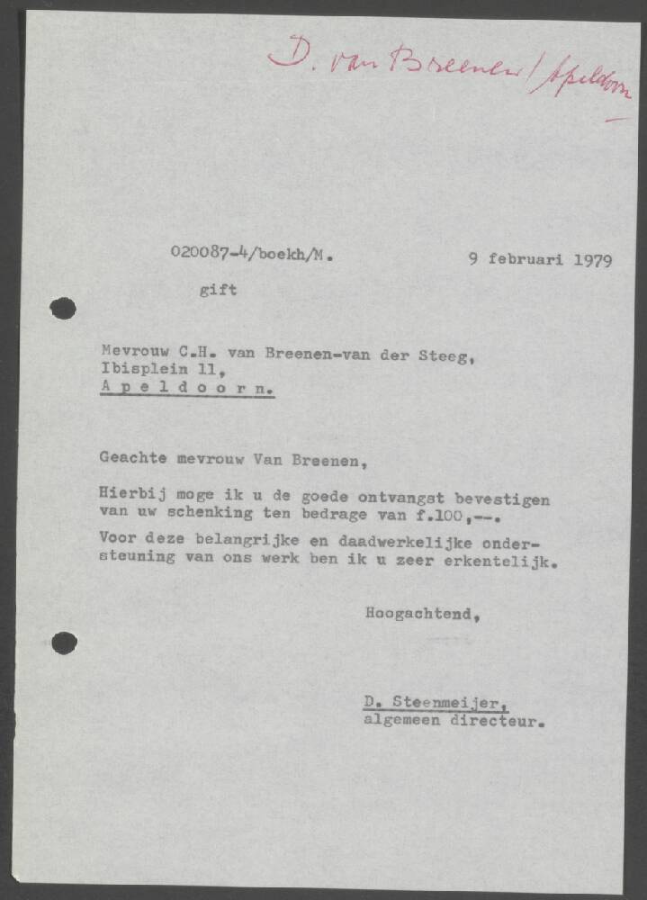 Historisch document